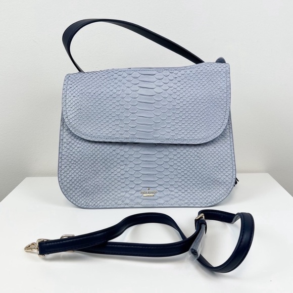 KATE SPADE Clinton Street Python Shoulder Bag with RARE wallet - Picture 6 of 12